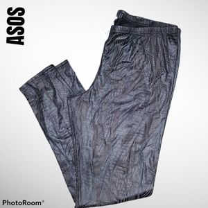 NWT Tribal Leggings Leather/Wet Look